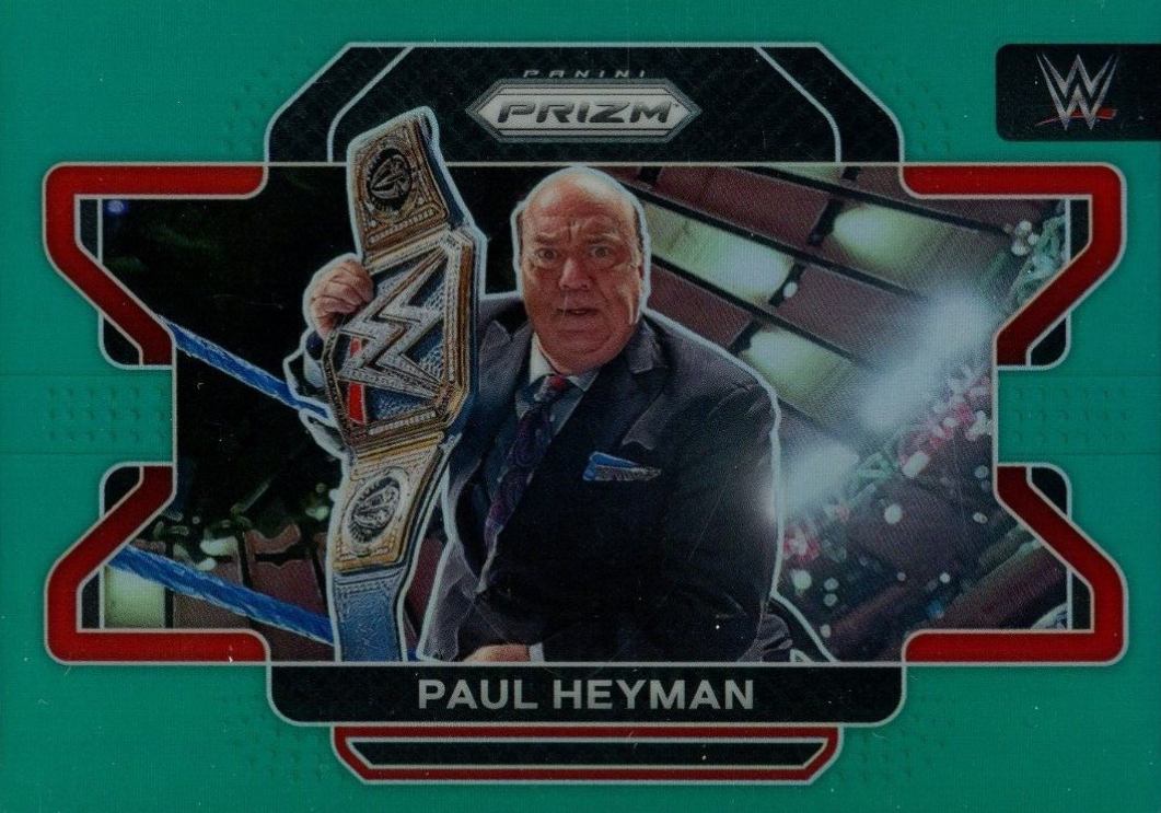 2022 Panini Prizm WWE Paul Heyman #55 Other Sports Card