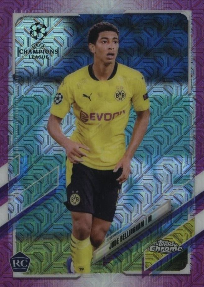 2020 Topps UEFA Champions League Japan Edition Jude Bellingham #68 Soccer Card