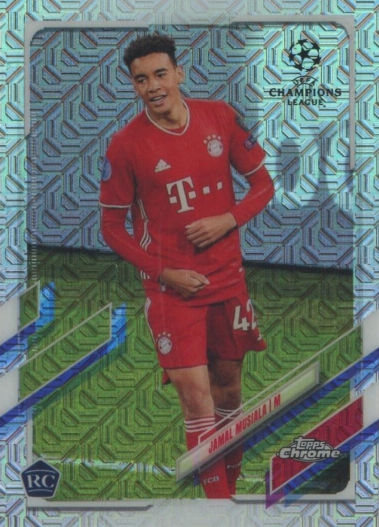 2020 Topps UEFA Champions League Japan Edition Jamal Musiala #81 Soccer Card