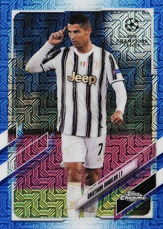 2020 Topps UEFA Champions League Japan Edition Cristiano Ronaldo #100 Soccer Card