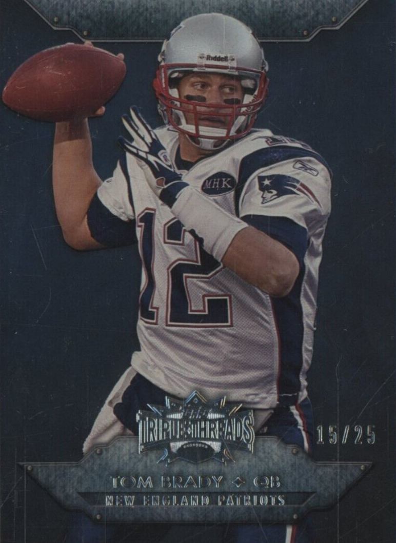 2012 Topps Triple Threads Tom Brady #70 Football Card