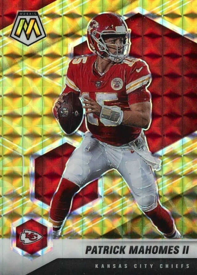 2021 Panini Mosaic Patrick Mahomes II #1 Football Card