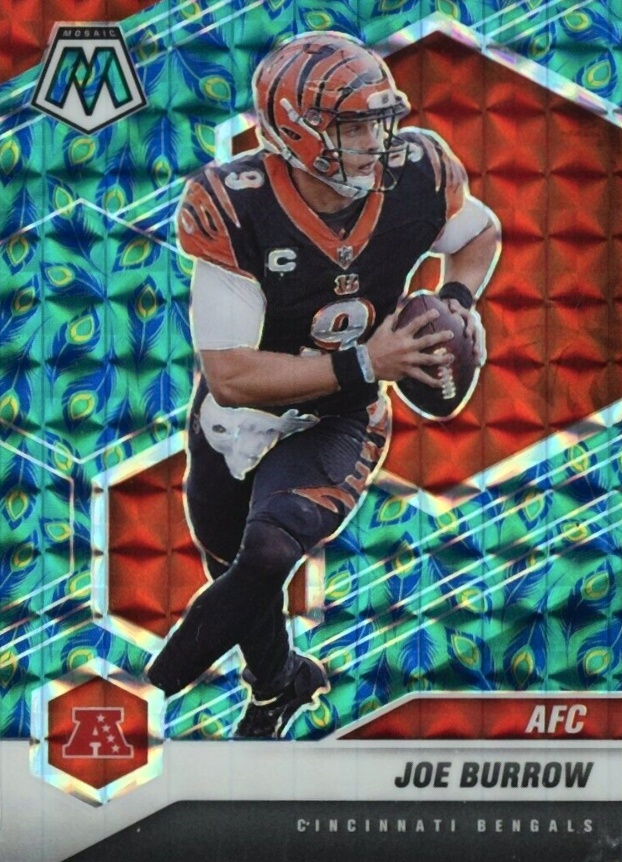 2021 Panini Mosaic Joe Burrow #226 Football Card