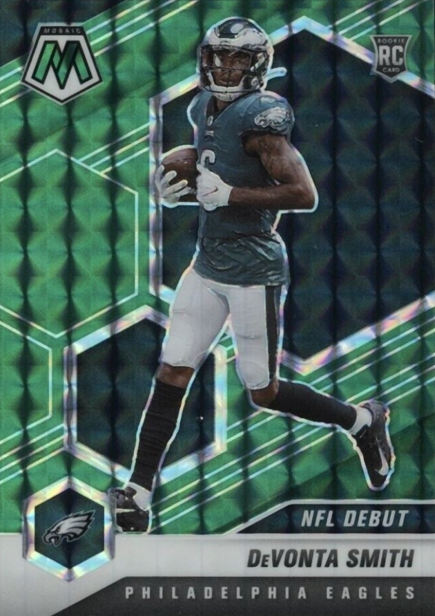 2021 Panini Mosaic Devonta Smith #246 Football Card