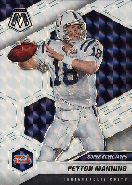 2021 Panini Mosaic Peyton Manning #287 Football Card