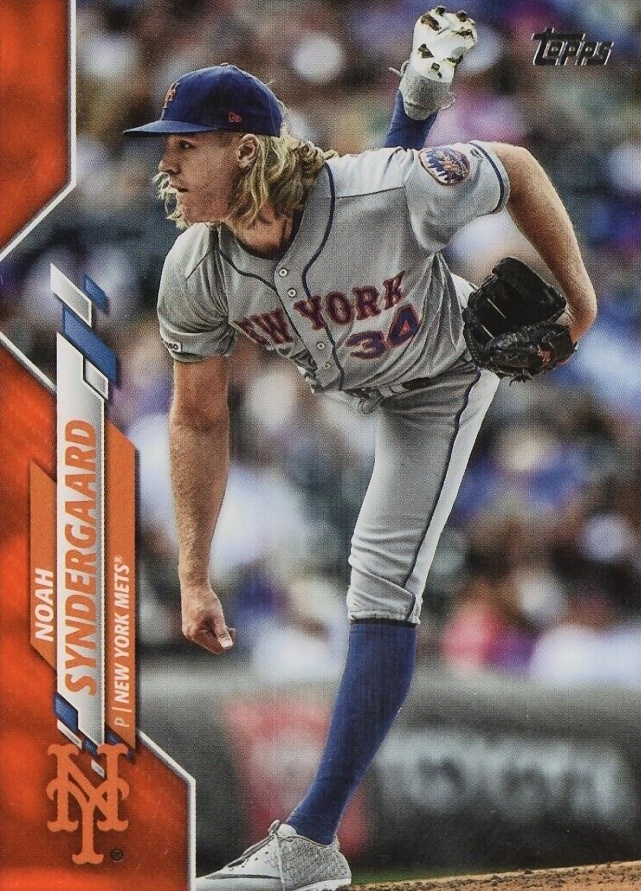 2020 Topps Complete Set Noah Syndergaard #433 Baseball Card