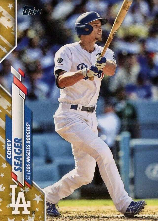 2020 Topps Complete Set Corey Seager #620 Baseball Card