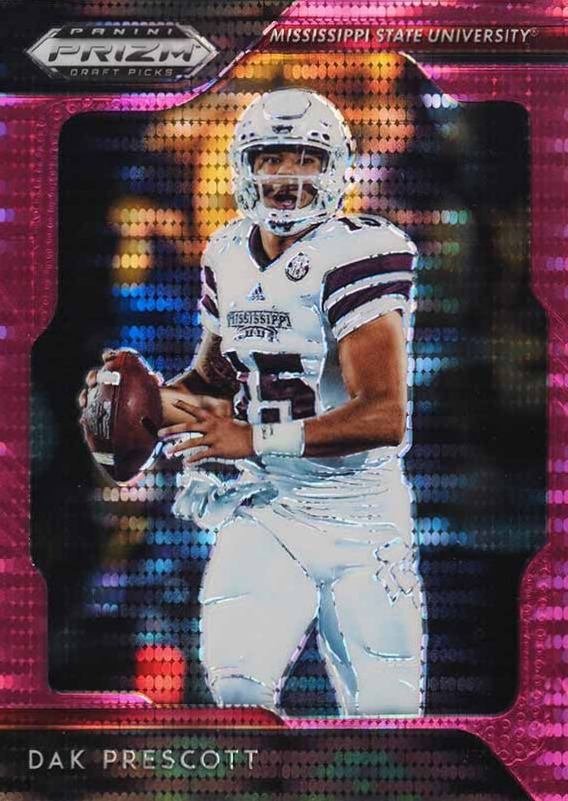 2019 Panini Prizm Draft Picks Dak Prescott #24 Football Card