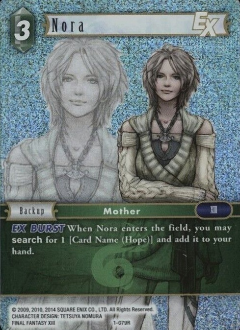 2016 Final Fantasy Opus I Nora #79R TCG Card