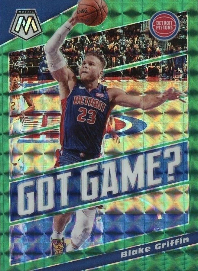 2019 Panini Mosaic Got Game Blake Griffin #17 Basketball Card