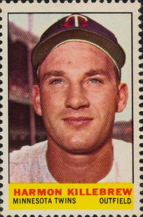 1964 Bazooka Stamps Harmon Killebrew # Baseball Card