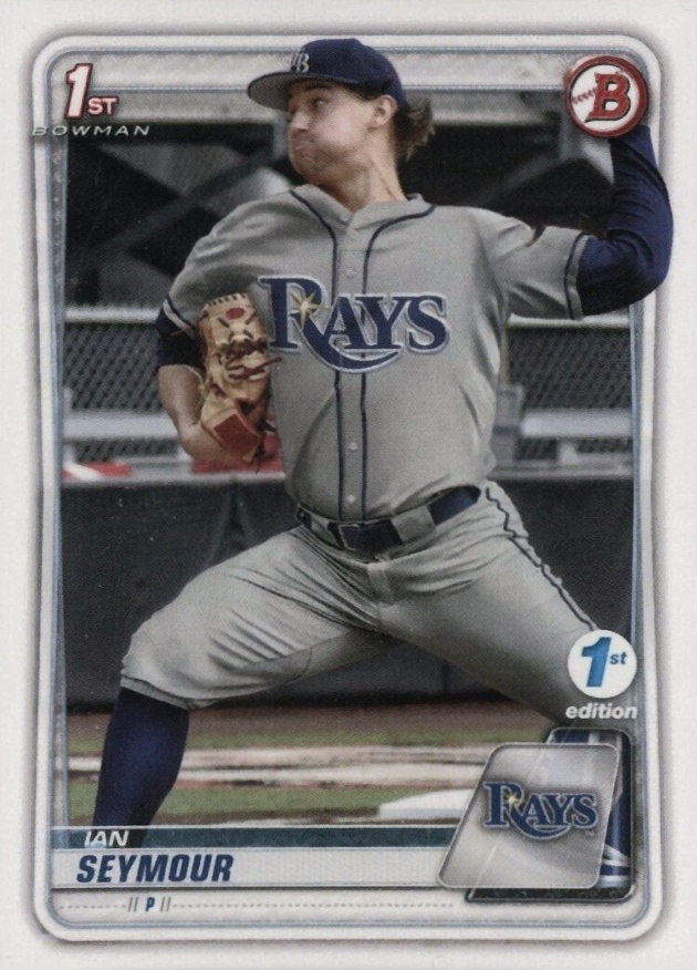 2020 Bowman Draft 1st Edition Ian Seymour #BD96 Baseball Card