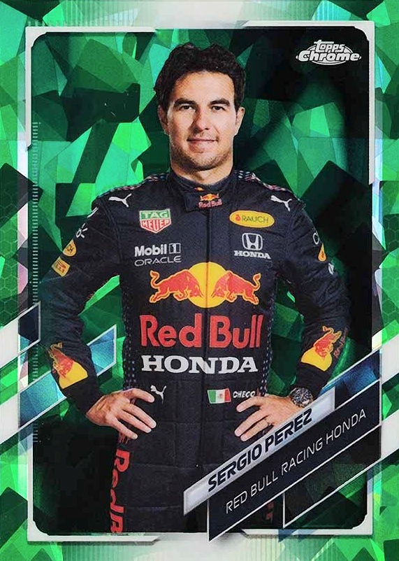 2021  Topps Chrome Formula 1 Sapphire Edition Sergio Perez #4 Other Sports Card