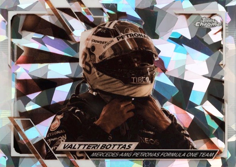 2021  Topps Chrome Formula 1 Sapphire Edition Valtteri Bottas #21 Other Sports Card