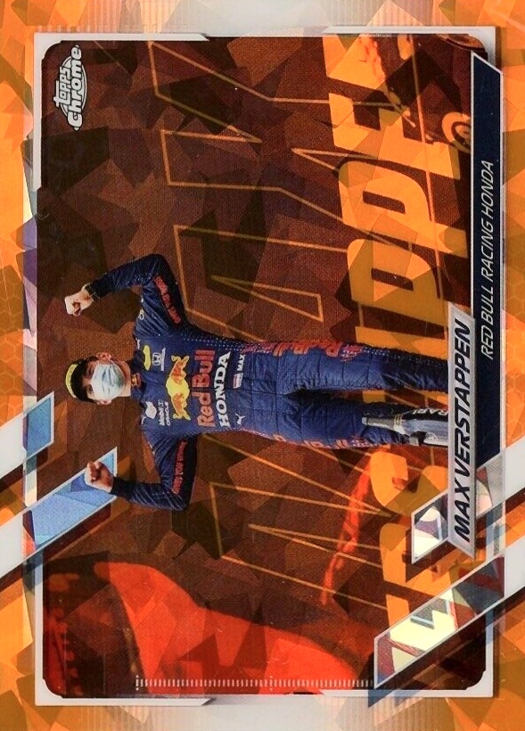 2021  Topps Chrome Formula 1 Sapphire Edition Max Verstappen #48 Other Sports Card