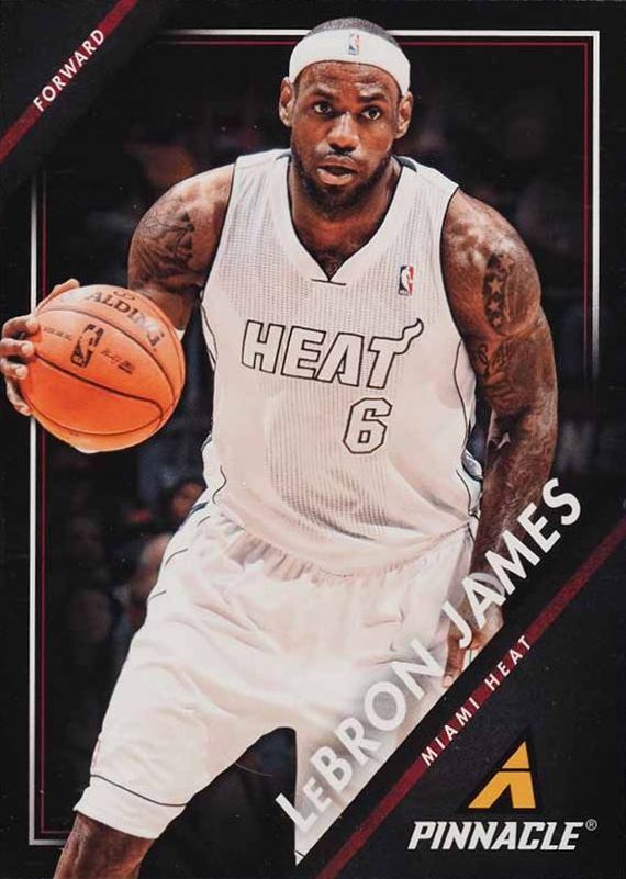 2013 Panini Pinnacle LeBron James #124 Basketball Card