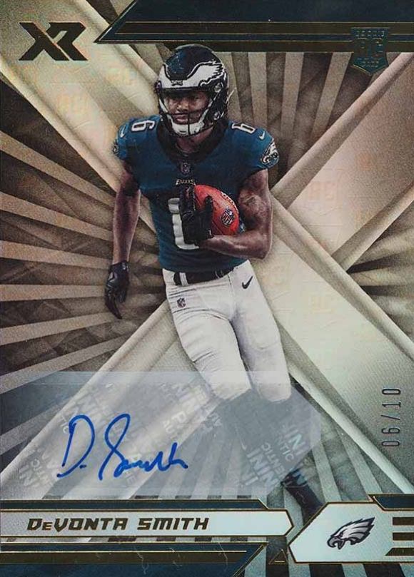 2021 Panini XR Devonta Smith #110 Football Card