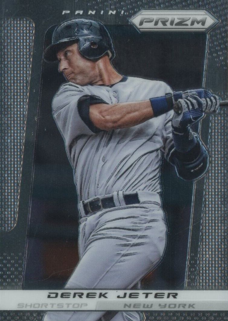 2013 Panini Prizm Derek Jeter #44 Baseball Card