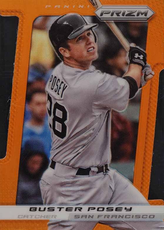 2013 Panini Prizm Buster Posey #166 Baseball Card