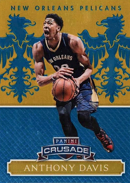 2014 Panini Excalibur Crusade Anthony Davis #86 Basketball Card