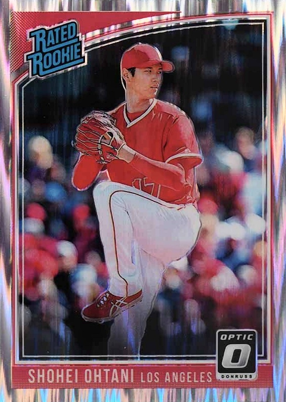 2018 Panini Donruss Optic Shohei Ohtani #176 Baseball Card