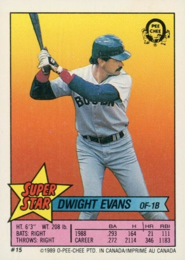 1989 O-Pee-Chee Stickers Evans/Ryan/Tanana #15 Baseball Card