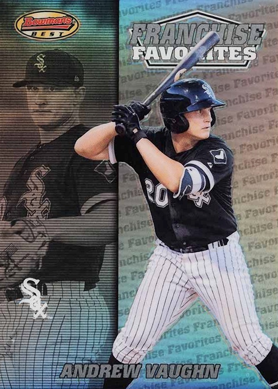 2020 Bowman's Best 2000 Franchise Favorites Andrew Vaughn #FFAAV Baseball Card