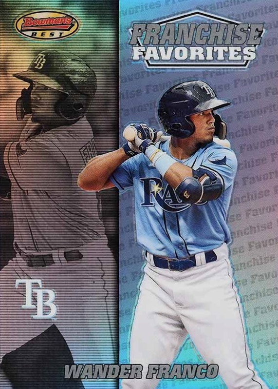 2020 Bowman's Best 2000 Franchise Favorites Wander Franco #FFAWF Baseball Card