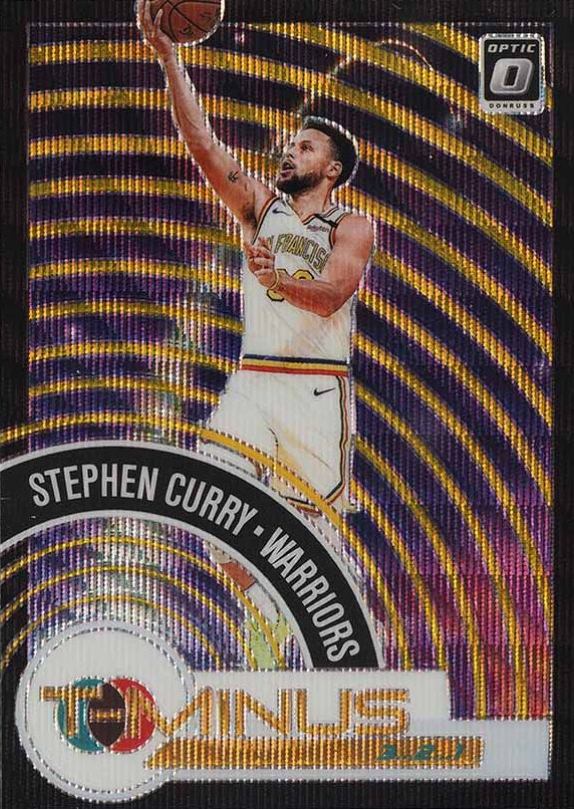 2020 Panini Donruss Optic T-Minus 3...2...1 Stephen Curry #1 Basketball Card