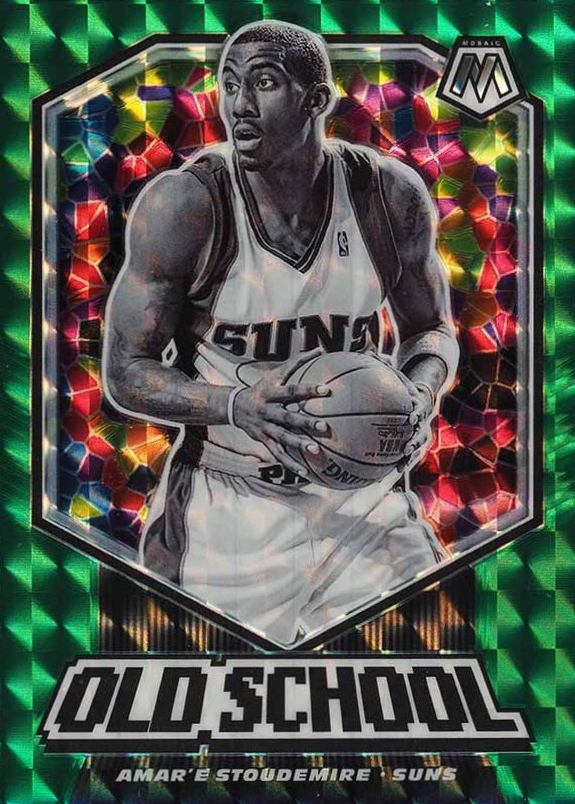 2019 Panini Mosaic Old School Amar'e Stoudemire #15 Basketball Card