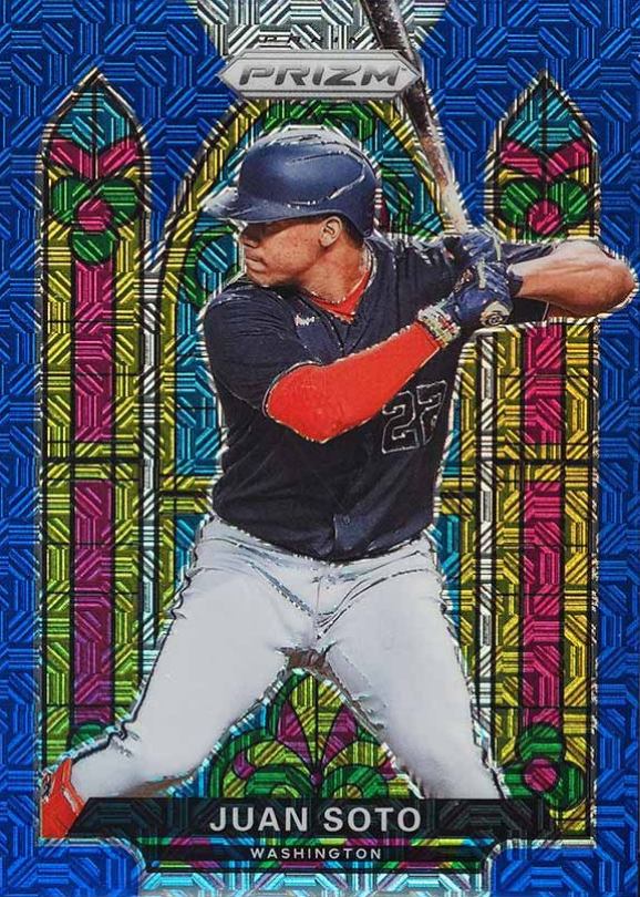 2021 Panini Prizm Stained Glass Juan Soto #SG-3 Baseball Card