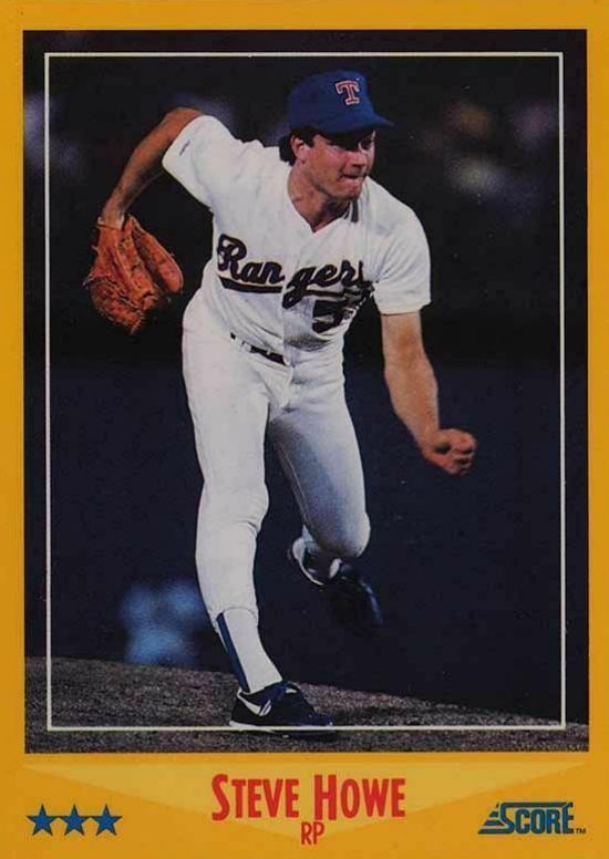 1988 Score Glossy Steve Howe #543 Baseball Card