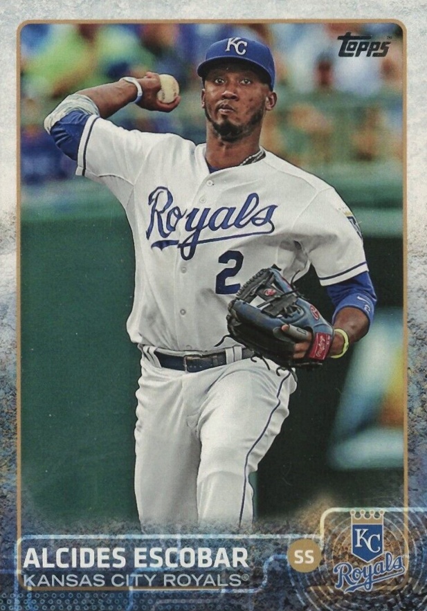 2015 Topps Alcides Escobar #137 Baseball Card