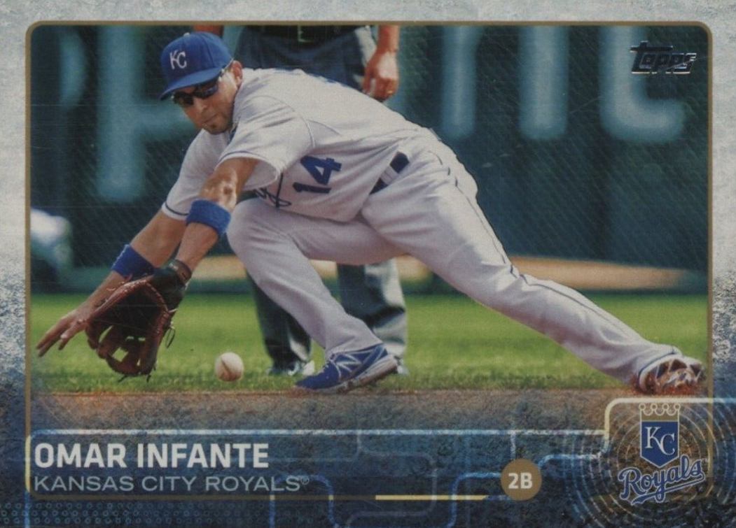 2015 Topps Omar Infante #419 Baseball Card