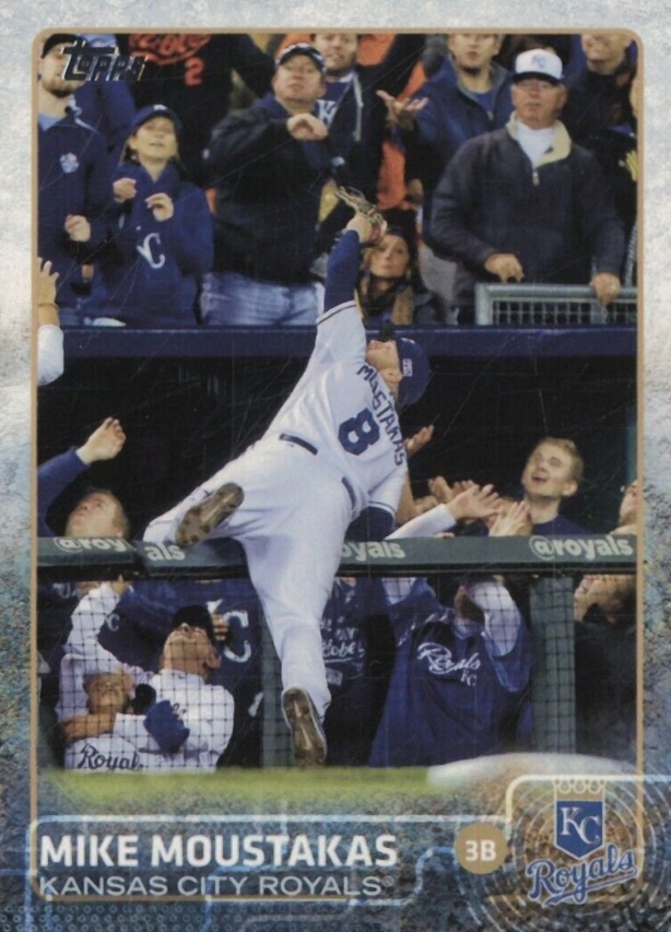 2015 Topps Mike Moustakas #461 Baseball Card