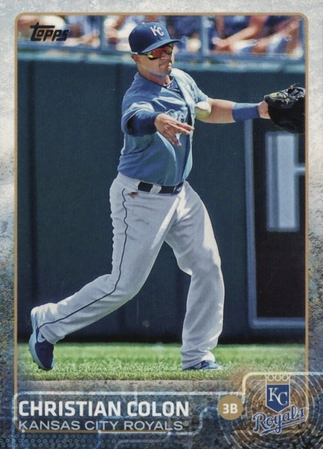 2015 Topps Christian Colon #495 Baseball Card