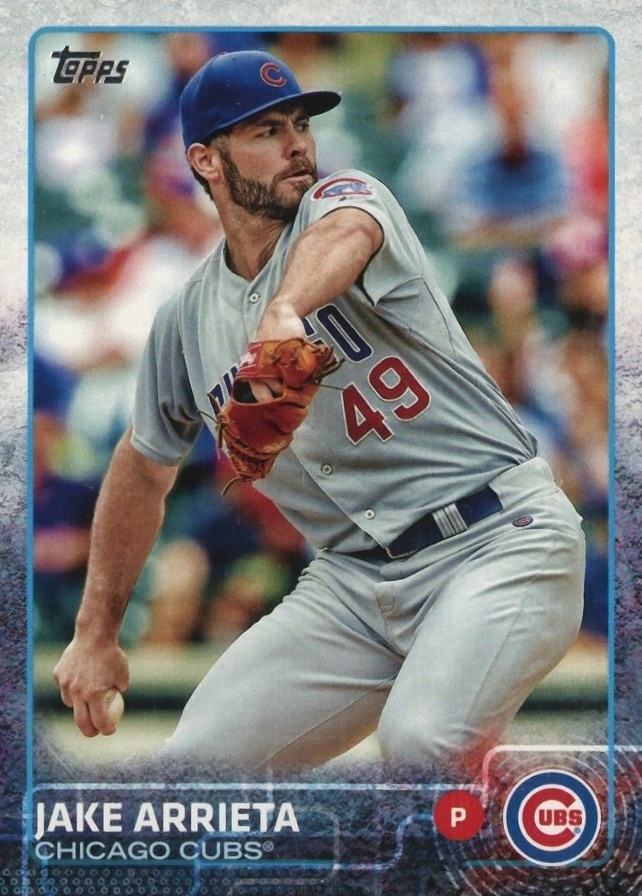 2015 Topps Jake Arrieta #555 Baseball Card