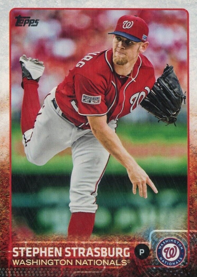 2015 Topps Stephen Strasburg #665 Baseball Card