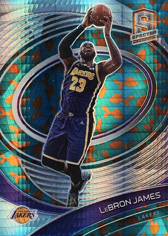 2020 Panini Spectra LeBron James #81 Basketball Card