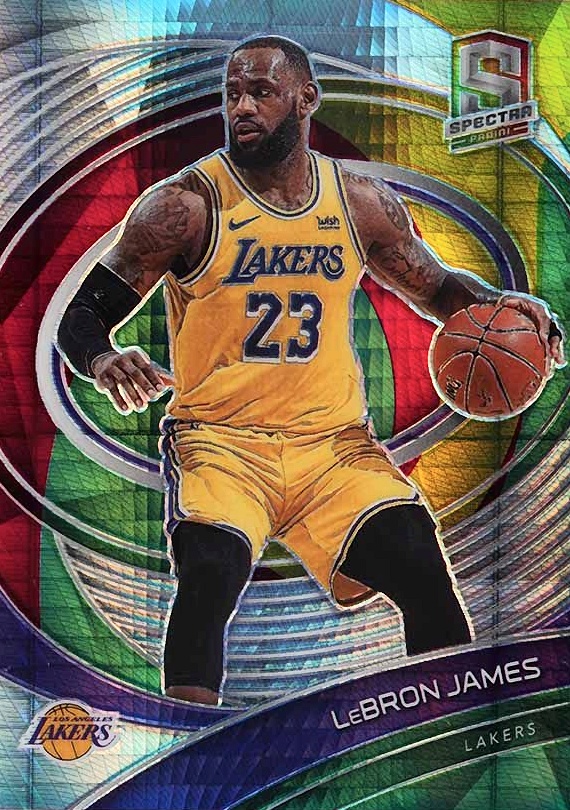 2020 Panini Spectra LeBron James #81 Basketball Card