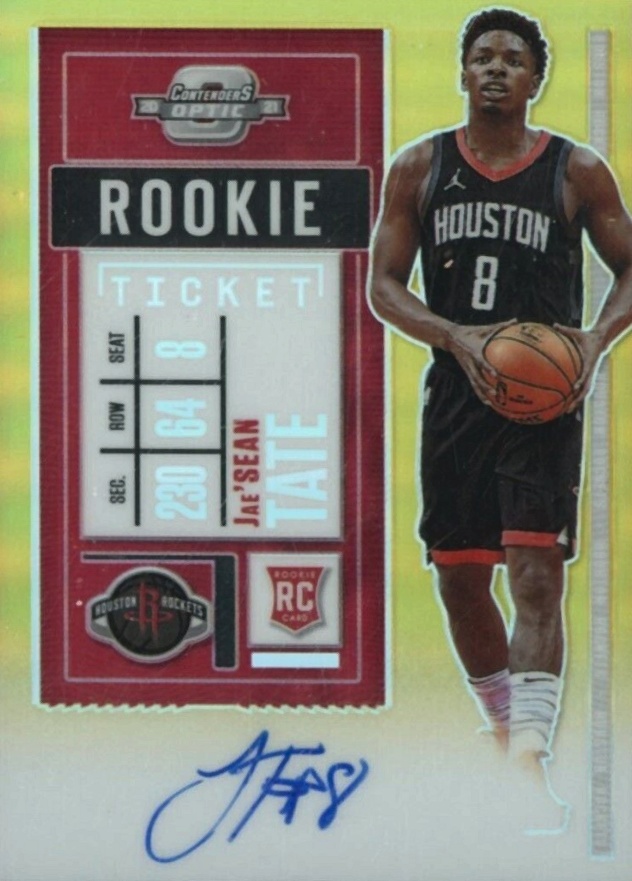 2020 Panini Contenders Optic Jae'Sean Tate #123 Basketball Card