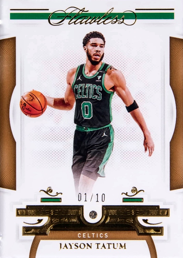 2020 Panini Flawless Jayson Tatum #20 Basketball Card