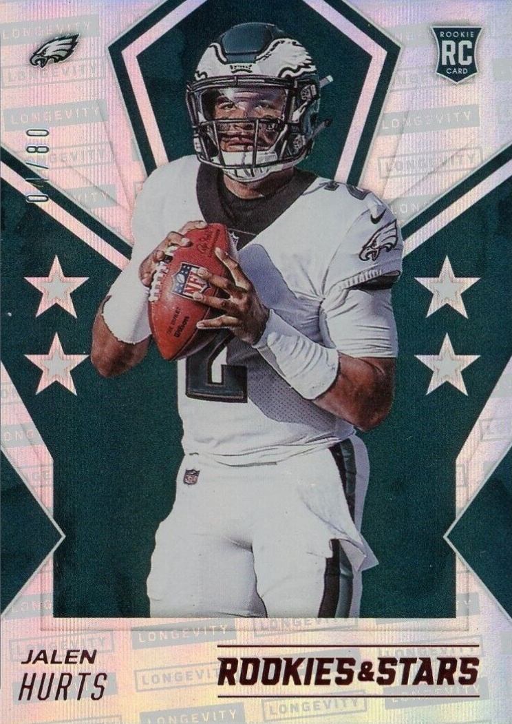 2020 Panini Rookies & Stars Jalen Hurts #106 Football Card