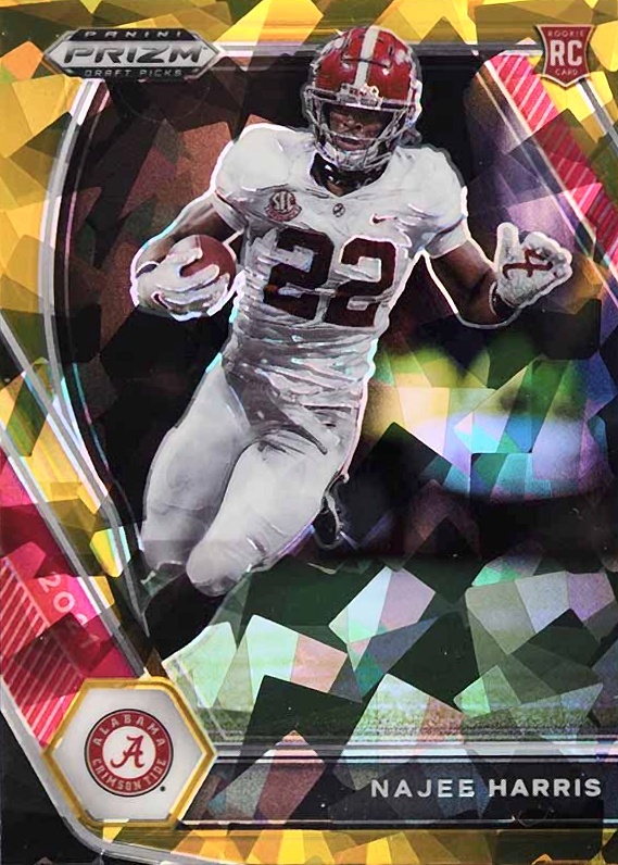 2021 Panini Prizm Draft Picks Najee Harris #102 Football Card