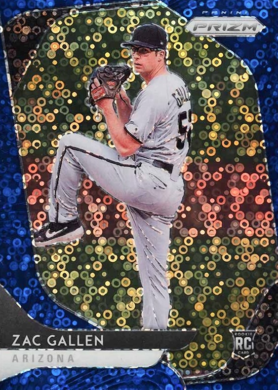 2020 Panini Prizm Zac Gallen #40 Baseball Card