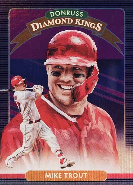 2020 Panini Donruss Mike Trout #9 Baseball Card