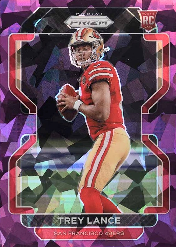 2021 Panini Prizm Trey Lance #333 Football Card