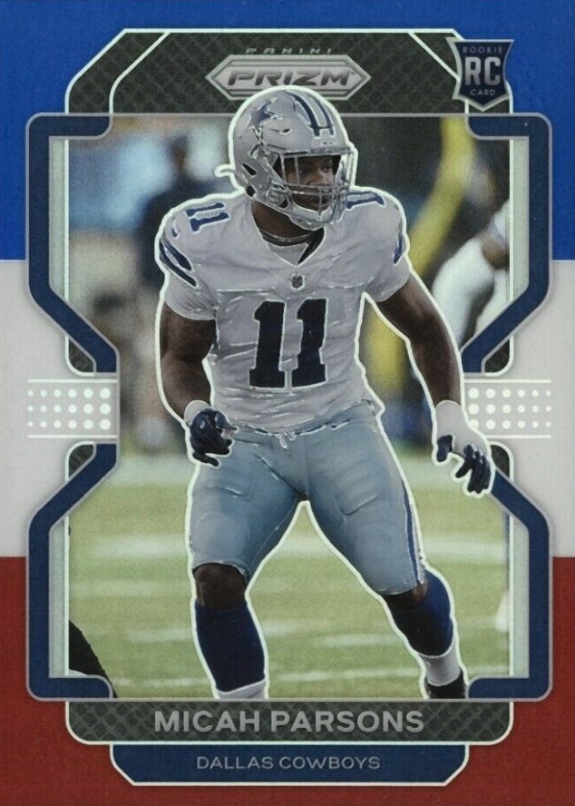 2021 Panini Prizm Micah Parsons #382 Football Card