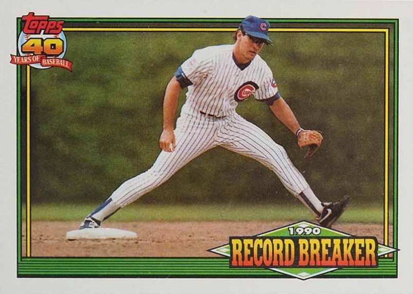 1991 Topps Ryne Sandberg #7 Baseball Card