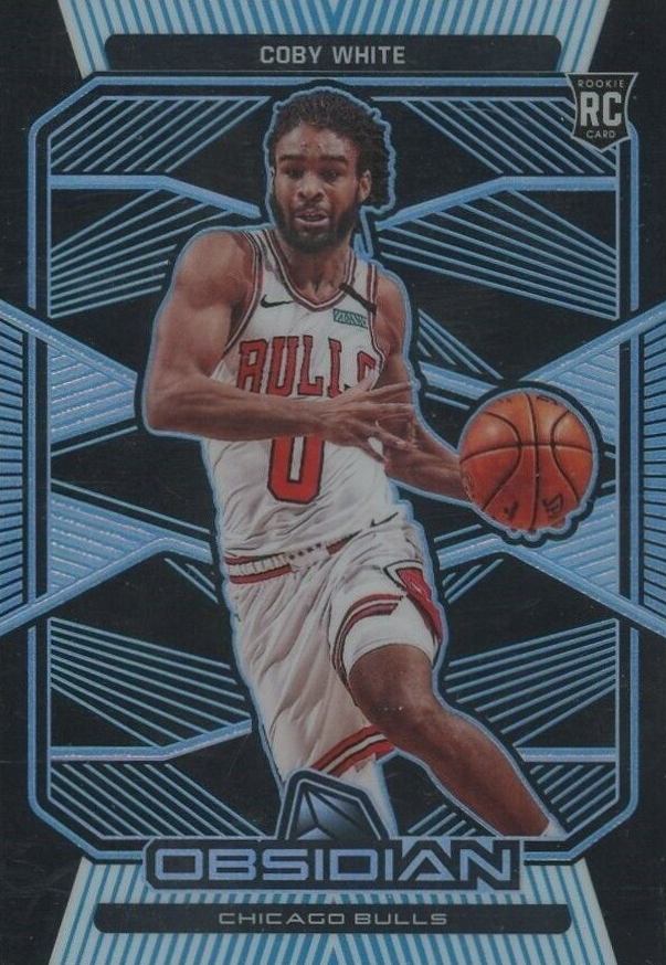 2019 Panini Obsidian Coby White #169 Basketball Card